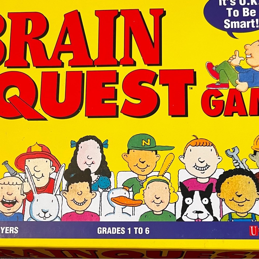 BRAIN QUEST GAME OPENED BUT NEVER USED✅